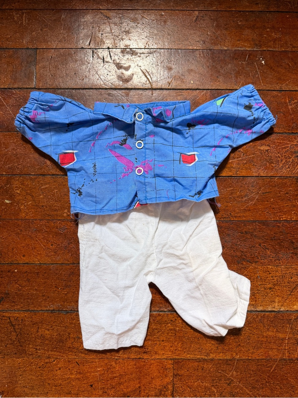 Lot of Cabbage Patch Kids clothes, official and hand-sewn - Picture 8 of 15